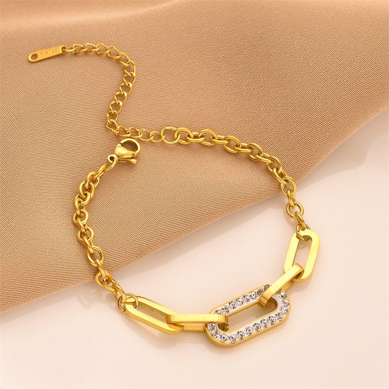 Pulseira Feminina Luxuosa Elos