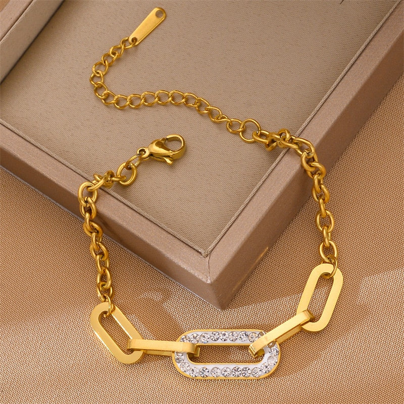 Pulseira Feminina Luxuosa Elos