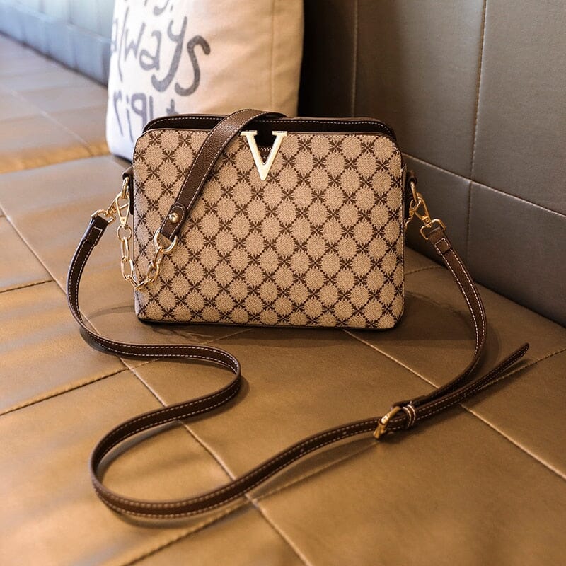 Bolsa Feminina de Couro Fashion Vick