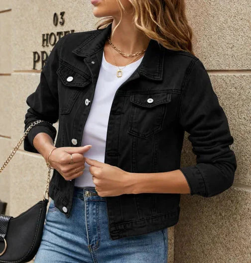 Jaqueta Feminina Jeans Julia