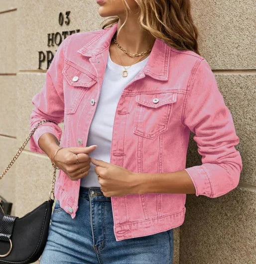 Jaqueta Feminina Jeans Julia