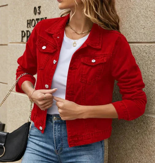 Jaqueta Feminina Jeans Julia