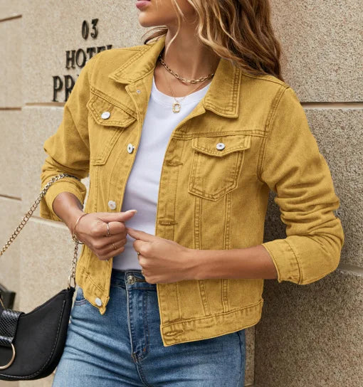 Jaqueta Feminina Jeans Julia