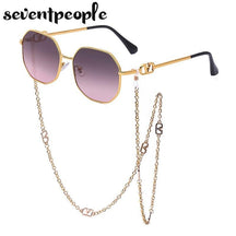 Óculos de Sol Feminino Cordão Minimalista