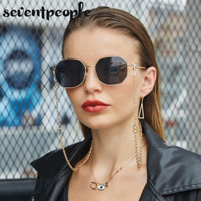 Óculos de Sol Feminino Cordão Minimalista